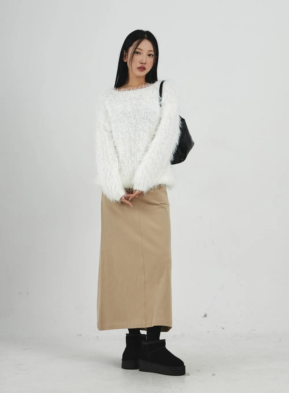 A-Line Maxi Skirt CD02