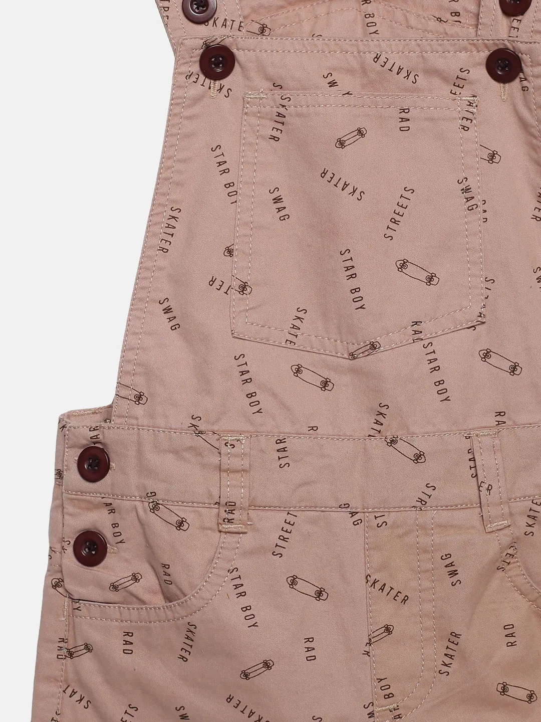 Boys Printed Dungare Shorts