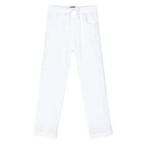 Drawstring Linen Trousers